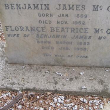 Mc GEE Florance Beatrice 1883-19?8