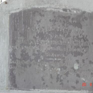 BRINK Maria Wilhelmina -1870