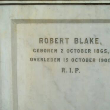 BLAKE Robert 1865-1900