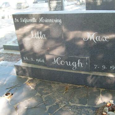 HOUGH Max -1964 :: HOUGH Lilla -1964