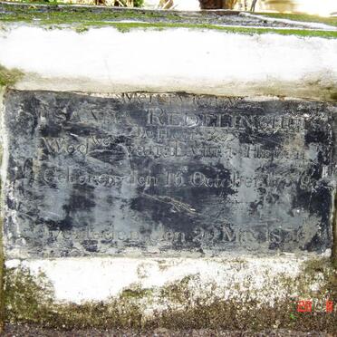 HEUGH Susanna nee REDELINGHUIS 1758-1830