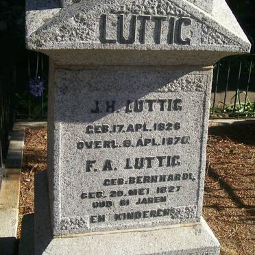 LUTTIG J.H. 1826-1870 &amp; F.A. BERNHARDI 1827-