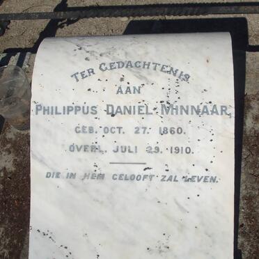 MINNAAR Philippus Daniel 1860-1910 :: MINNAAR Flippie 1944-1944