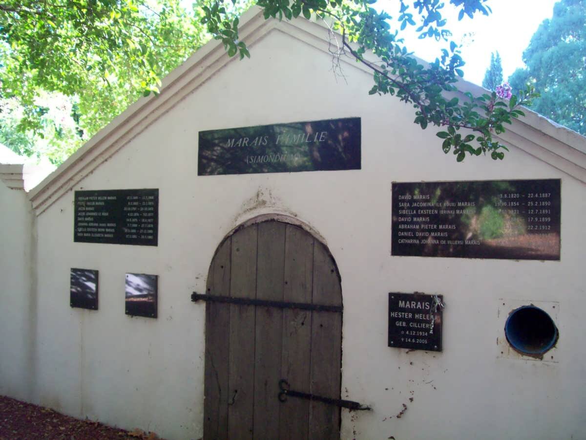 MARAIS :: LE ROUX  :: RABIE :: CILLIERS :: DE VILLIERS