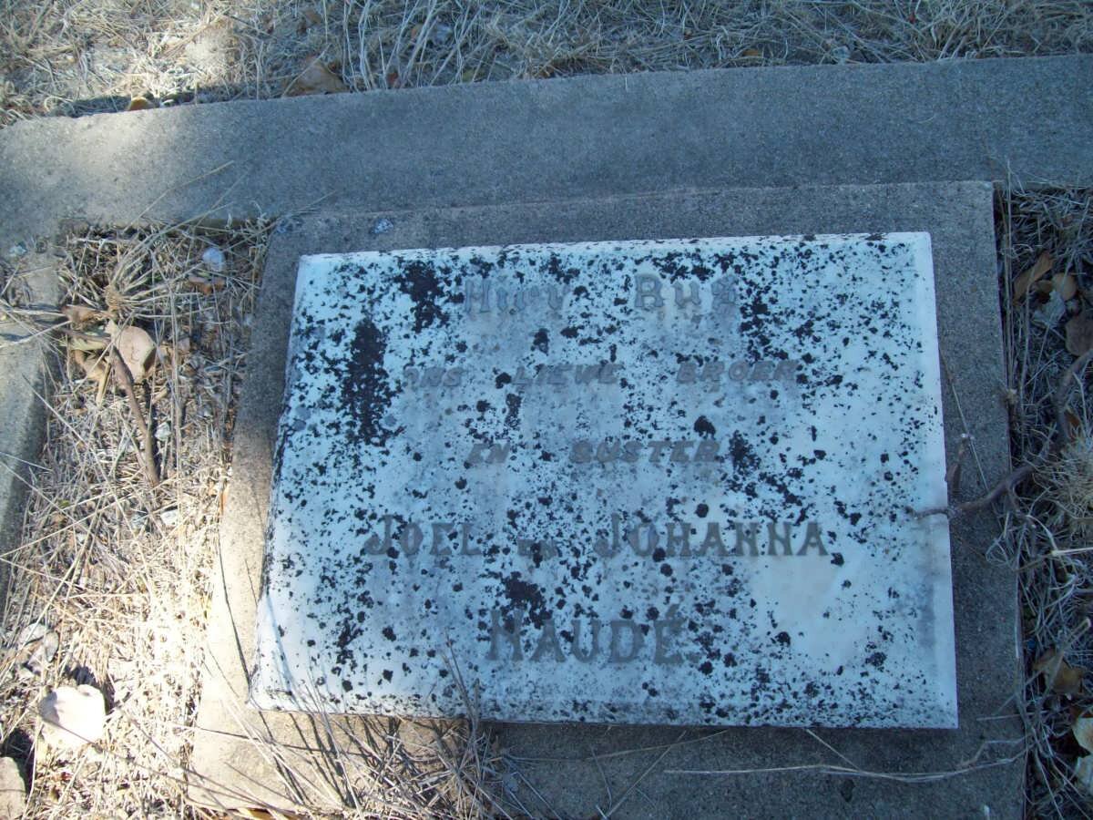 NAUDE Joel :: NAUDE Johanna