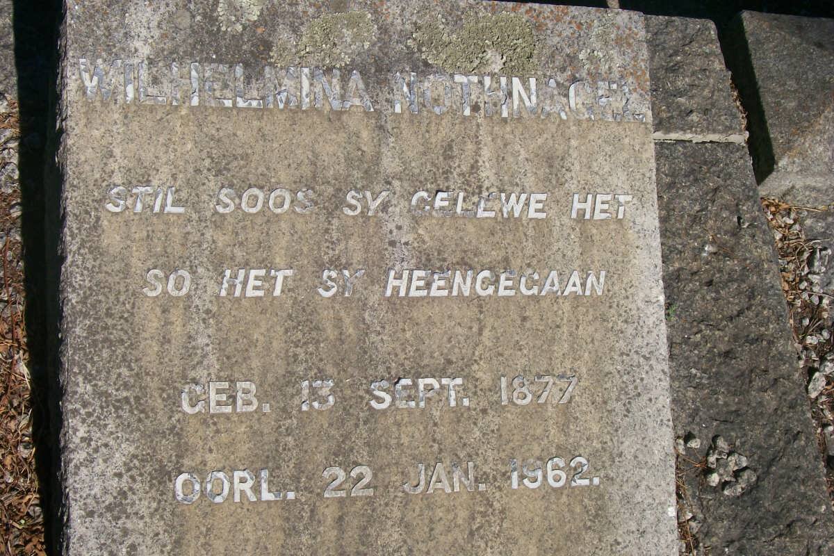 NOTHNAGEL Wilhelmina 1877-1962