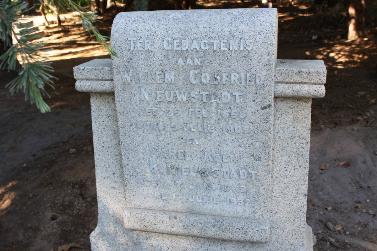 NIEUWSTADT Willem Godsfried 1858-1909 :: NIEUWSTADT Carel 1862-1932