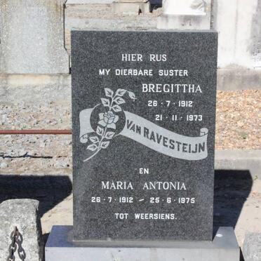 RAVESTEIJN Bregittha, van 1912-1973 :: VAN RAVESTEIJN Maria Antonia 1912-1975