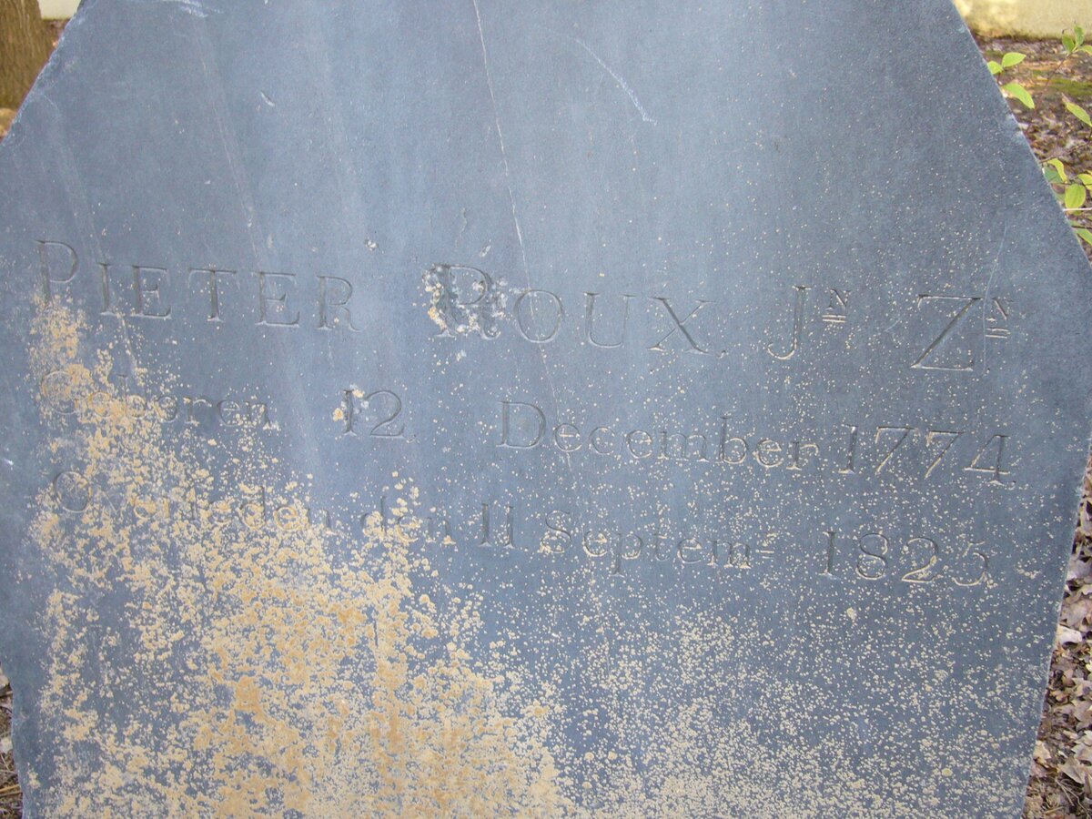 ROUX Pieter 1774-1825