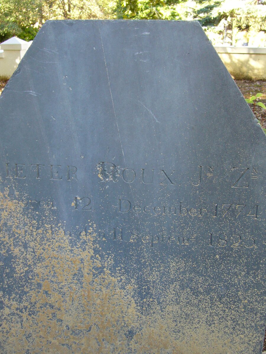 ROUX Pieter 1774-1825