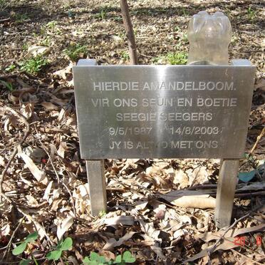 SEEGERS Seegie 1987-2003