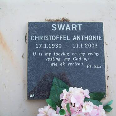 SWART Christoffel Anthonie 1930-2003