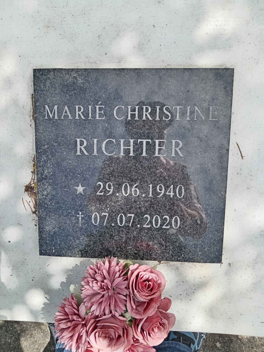 RICHTER Marie Christine 1940-2020