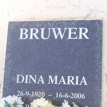 BRUWER Dina Maria 1920-2006
