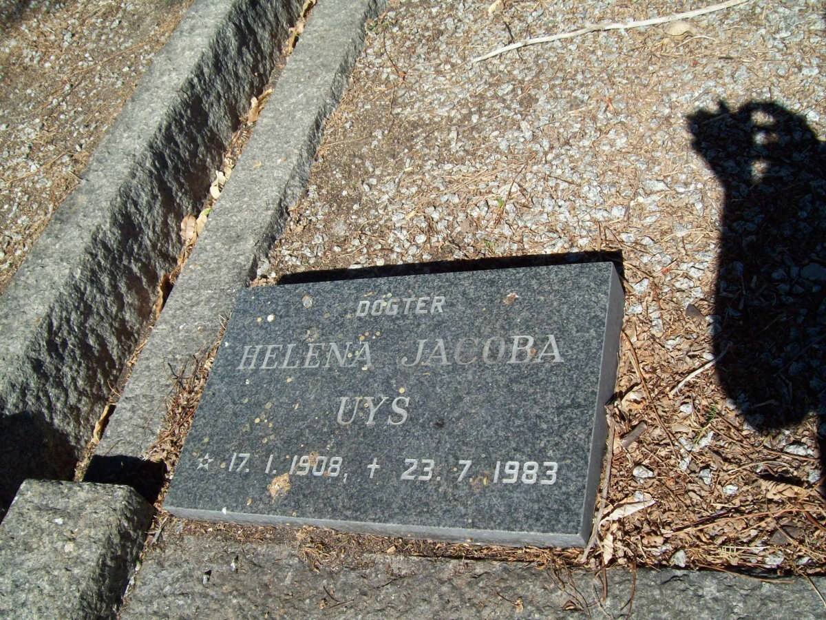 UYS Helena Jacoba 1908-1983