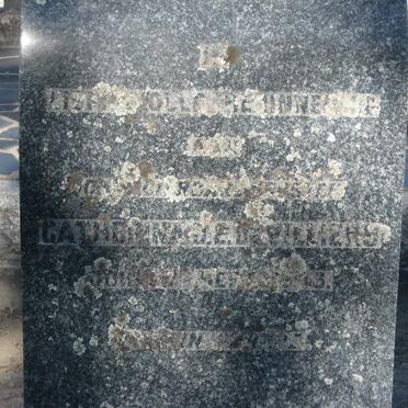 VILLIERS Catharina D.E., de -1943