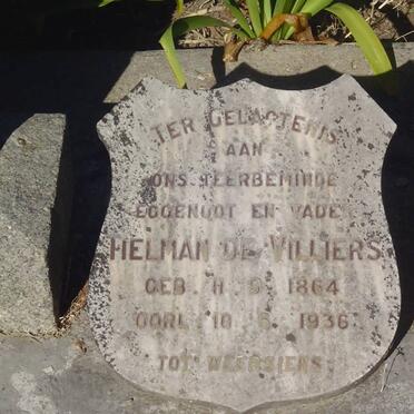 VILLIERS Tielman, de 1864-1936