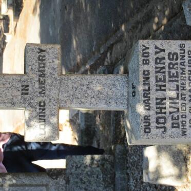 VILLIERS John Henry, de -1912