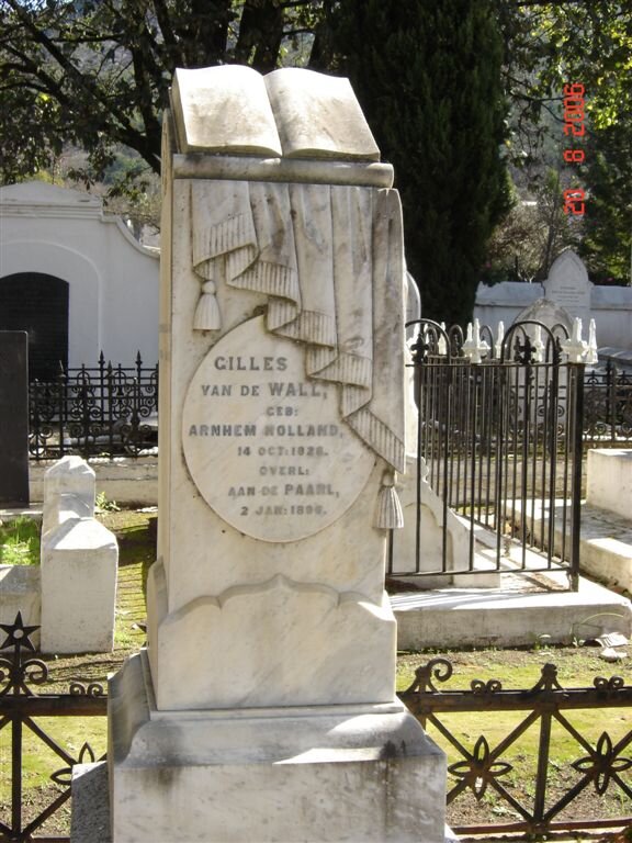 WALL Giles, van de 182?-189?