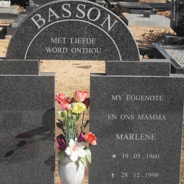 BASSON Marlene 1960-1998