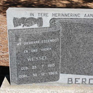 BERGH Wessel 1915-1969