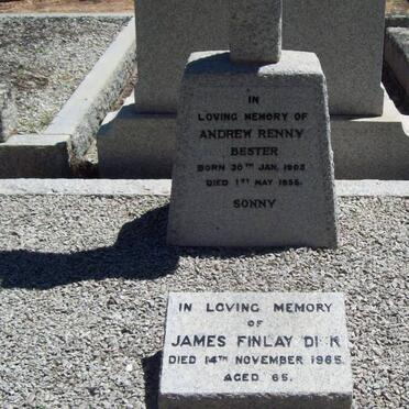 BESTER Andrew Renny 1903-1955 :: DICK James Finlay -1965