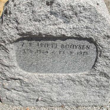 BOOYSEN Z.P. 1924-1975