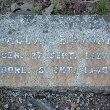 BOSMAN Magda 1827-1948