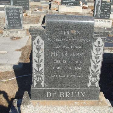 BRUIN Pieter Ernst, de 1904-1958