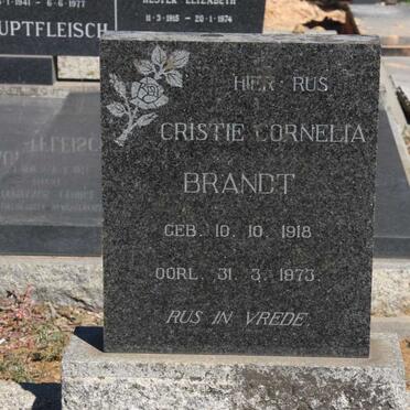 BRANDT Cristie Cornelia 1918-1973