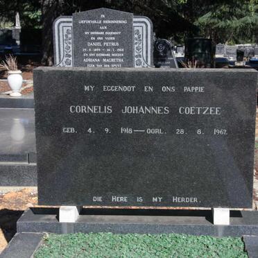 COETZEE Cornelis Johannes 1918-1967