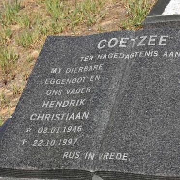 COETZEE Johannes Christiaan 1917-2001 :: COETZEE Hendrik Christiaan 1946-1997 