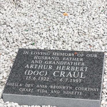 CRAUL Arthur Herbert 1922-1977