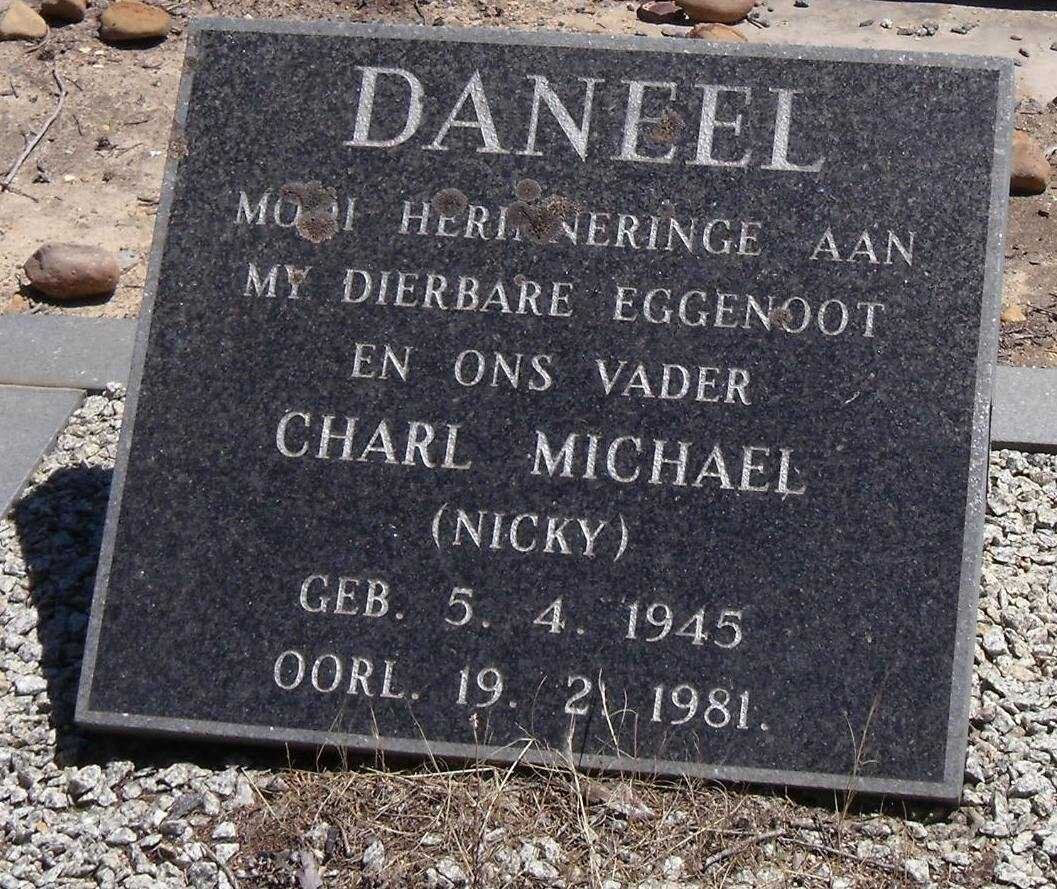 DANEEL Charl Michael 1945-1981