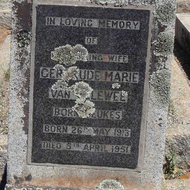 ELLEWEE Gertrude Marie, van nee BEUKES 1913-1951