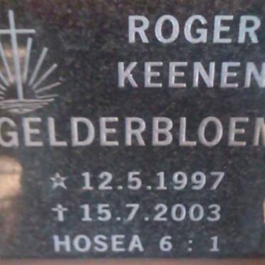 GELDERBLOEM Roger Keenen 1997-2003