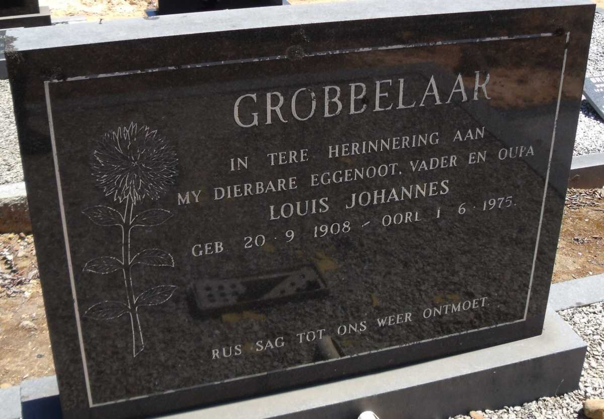 GROBBELAAR Louis Johannes 1908-1975