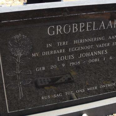 GROBBELAAR Louis Johannes 1908-1975