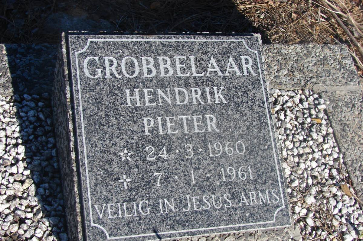 GROBBELAAR Hendrik Pieter 1960-1961