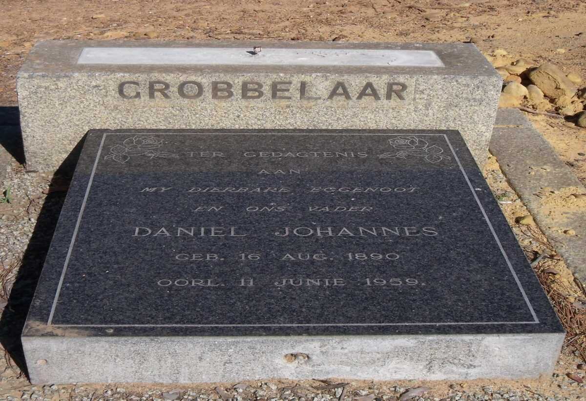 GROBBELAAR Daniel Johannes 1890-1959