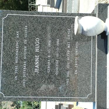 HUGO Jeanne 1956-1984