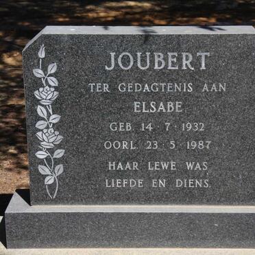 JOUBERT Elsabe 1932-1987