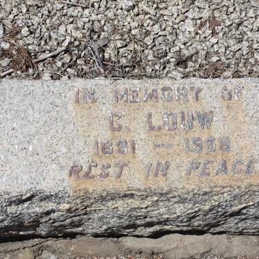 LOUW C. 1891-1958