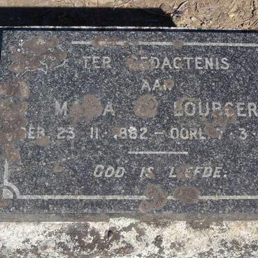 LOUBSER Maria C. 1882-1950