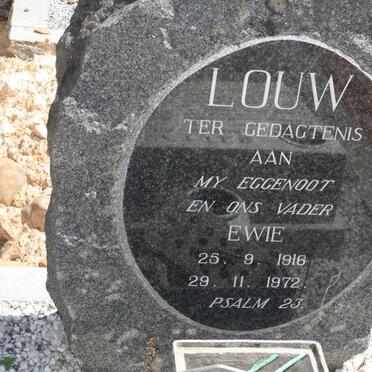 LOUW Ewie 1916-1972