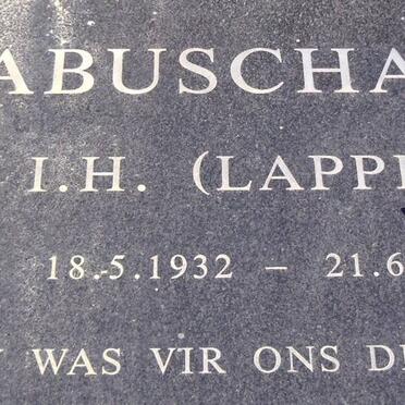 LABUSCHAGNE I.H. 1932-1996