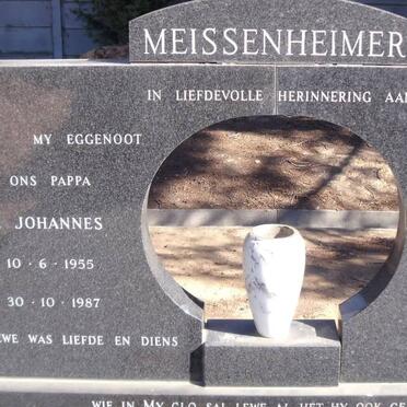 MEISSENHEIMER Dirk Johannes 1955-1987