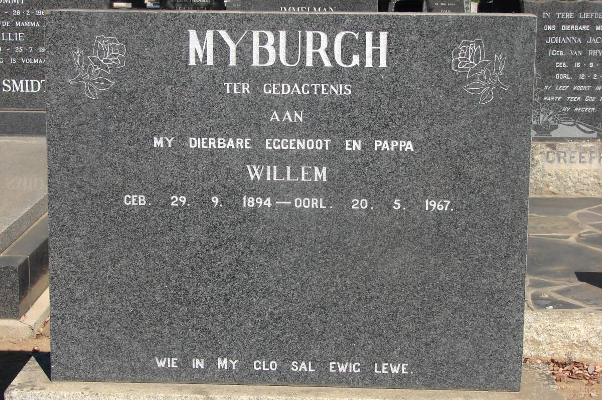 MYBURGH Willem 1894-1967