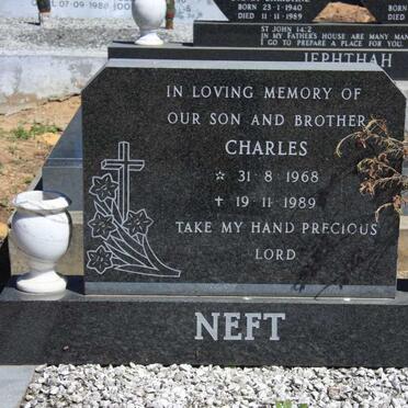 NEFT Charles 1968-1989