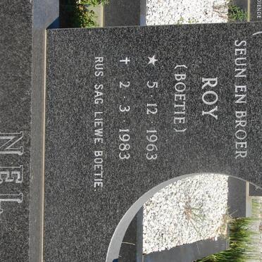 NEL Roy 1963-1983